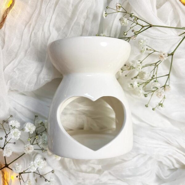 Ceramiczny kominek do wosków